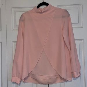 NWT Long sleeve light pink dress shirt